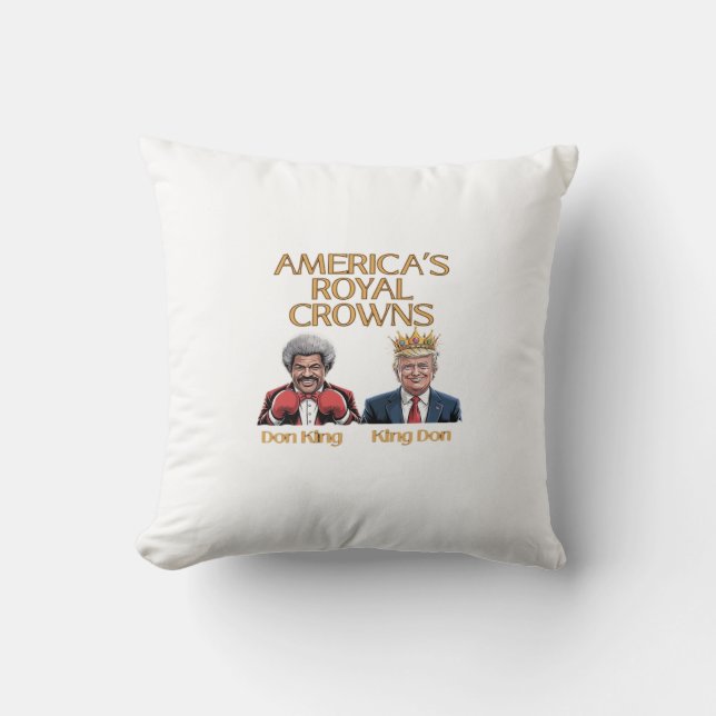 Almofada America's Crowns And Don Graphic (Frente)