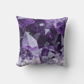 Almofada Amethyst Healing Crystal Cluster