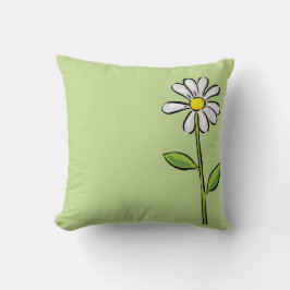 Almofada Amigo presente de Deus, margarida em verde, religi