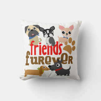Almofada Amigos Cães Futuros Cachorros