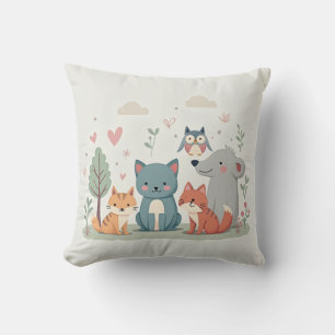Almofada Amigos da Floresta - Cushion de Animais Quimsos