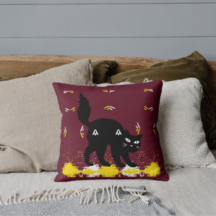 Almofada Amigos de Estimação Gato Preto Personalizados Padr
