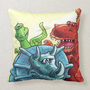 Almofada Amigos do dinossauro