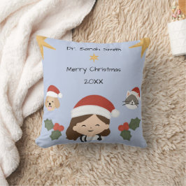 Almofada Amigos Veterinários de Natal Personalizados