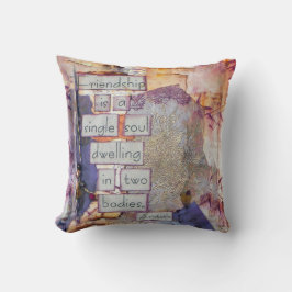 Almofada Amizade É Uma Arte De Alma Solteiro