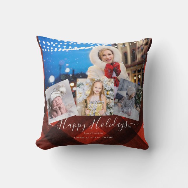 Almofada Amo A Minha AVÓ - FOTO, COLAGEM, Dom Avô (Frente)