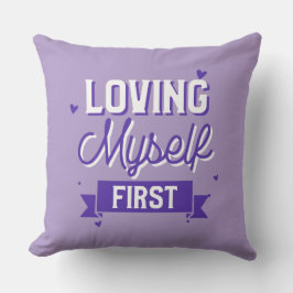 Almofada Amo-Me Primeiro Autoamor