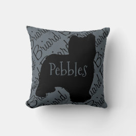 Almofada Amo Meu Cachorro Briard