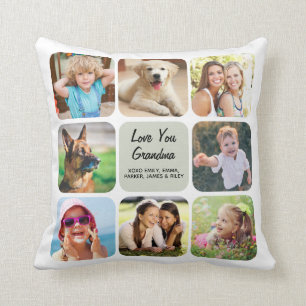 Almofada Amo-Te, Vovó Fotografia Collage