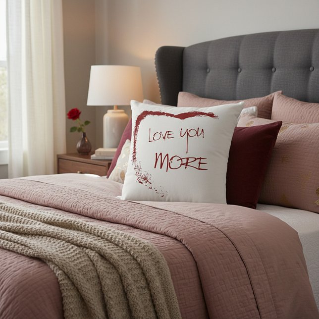Almofada Amo você mais (Criador carregado)