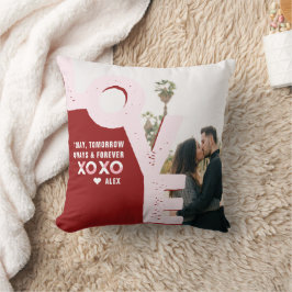 Almofada Amo Você Sempre & Para Sempre | Foto de Casal  