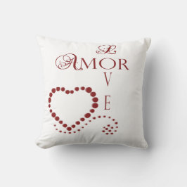 Almofada Amor Amor Amor Heart Namorados
