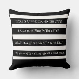 ALMOFADA AMOR AVE NA CIDADE