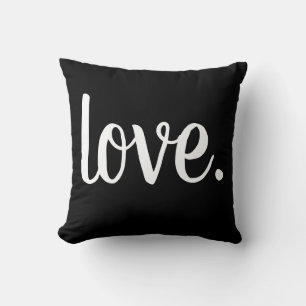 Almofada amor bonito. tipografia  