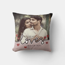 Almofada Amor com Casal de Fotografias Personalizado
