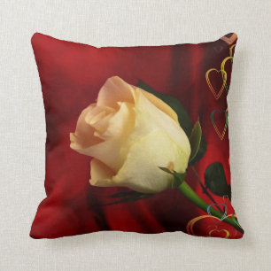 Almofada Amor de Rosa Amarelo