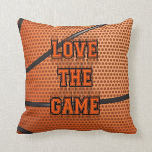 Almofada Amor do basquetebol o jogo