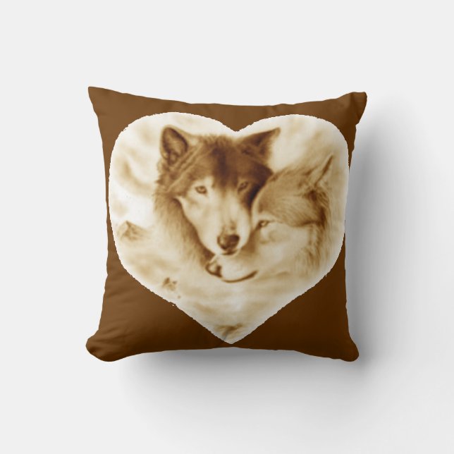Almofada Amor do lobo (Frente)