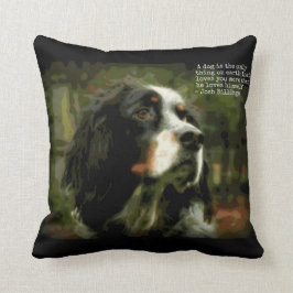 Almofada Amor do setter de Llewellyn