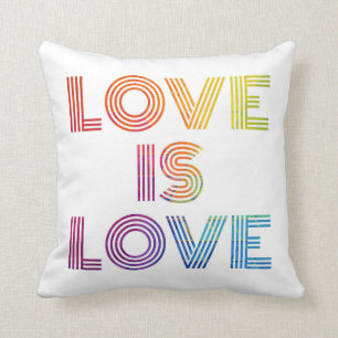 Almofada Amor é Amor Tiras Modernas
