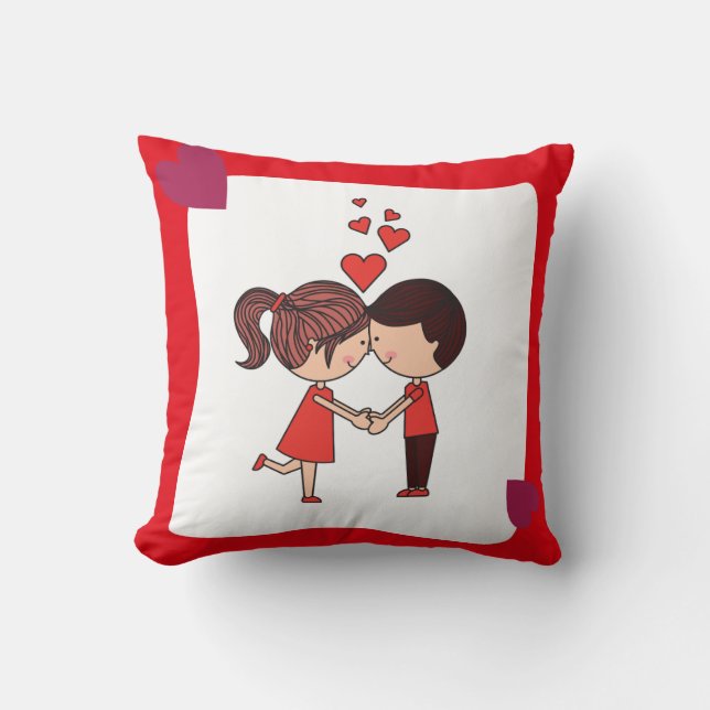 Almofada Amor em Cada Abraço (Frente)