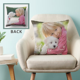 Almofada AMOR Escrevendo 1-2 Foto Coração Manuscrita