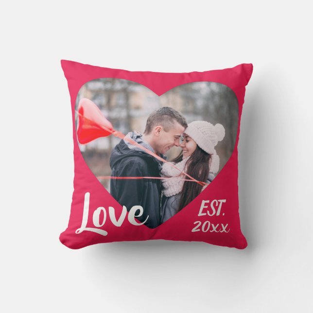 Almofada Amor Est. Personalize o travesseiro decorativo (Frente)