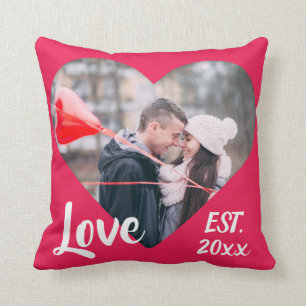 Almofada Amor Est. Personalize o travesseiro decorativo