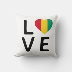 Almofada Amor - Guiné Flag