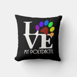 Almofada AMOR Meu Polidátilo (texto em branco)