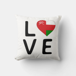 Almofada Amor - Oman Flag
