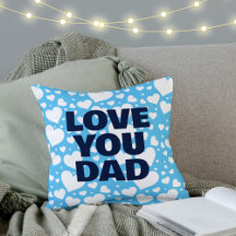 Amor Personalizado Você Pai Dia de os pais Azul