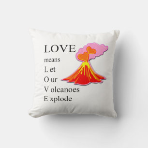 Almofada Amor significa fósforos