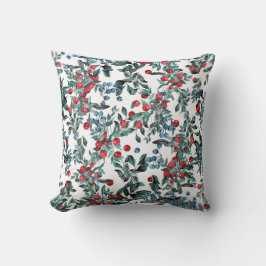 Almofada Amoras vermelhas festivas e azuis