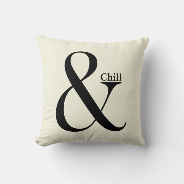 Almofada Ampersand Chill (Frente)