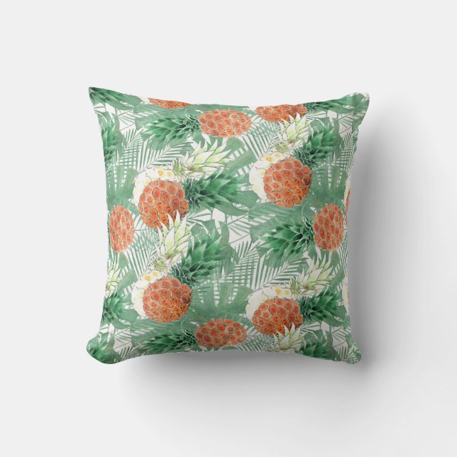 Almofada Ananases, casal doce, fruta (Frente)