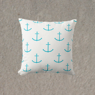 Almofada Anchor Turquoise Patterno