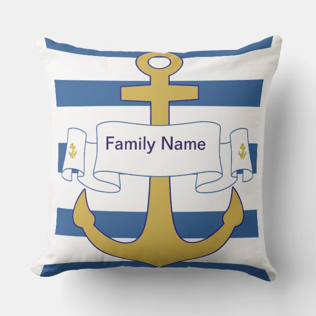 Almofada Âncora (Frente)