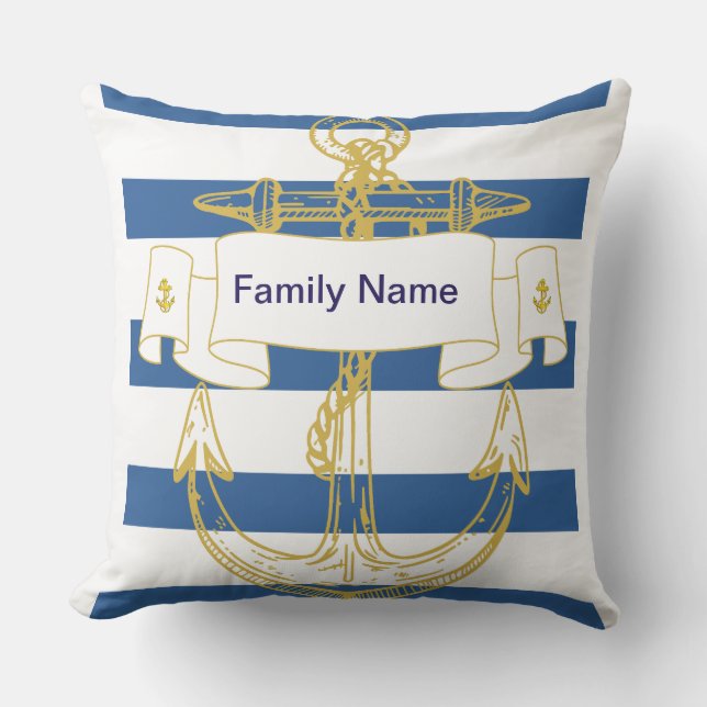 Almofada Âncora (Frente)