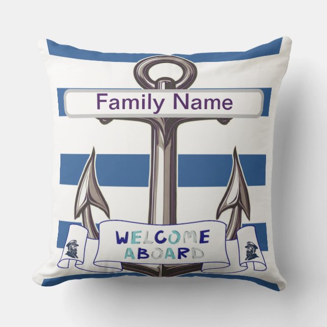 Almofada Âncora (Frente)