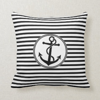 Almofada Âncora com listras
