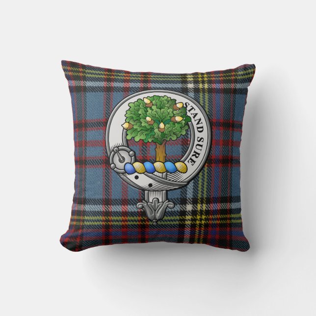 Almofada Anderson Crest e Tartan (Frente)