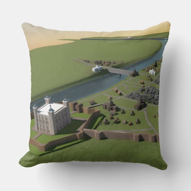 Almofada Anglo Saxon London Cushion (Frente)