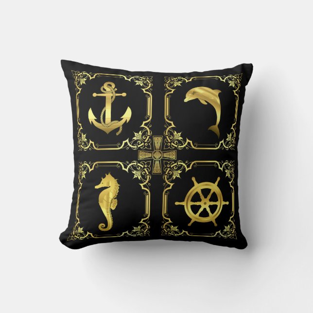 Almofada Ângulo/vela/roda/farol/golfinho (Frente)