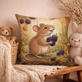 Almofada Animais Adoráveis da Floresta do Rato