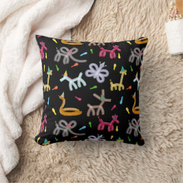 Almofada Animais de Balão Tema de Festa Infantil
