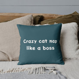 Almofada Animal de Estimação Personalizado Gato Amante Cita