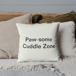 Almofada Animal de Estimação Personalizado Gato Citação Div