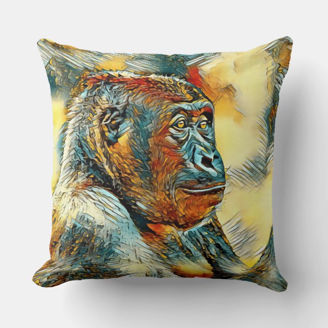 Almofada AnimalArt_Gorilla_004 (Frente)