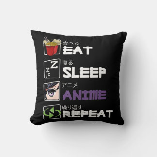 Almofada Anime do Sono Repete Kawaii Otaku Manga Japão Fa